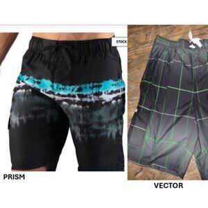 Kanu Surf Infinite Men's Swim Trunks Quick-Dry Bathing Suit 2X